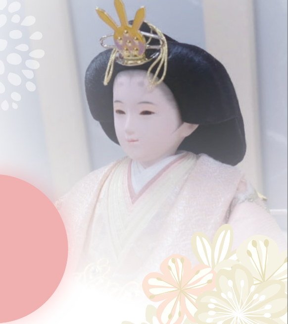 雛人形の内裏雛